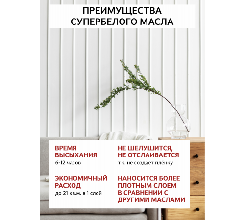 Заказать Универсальное масло СУПЕРБЕЛОЕ WOOD&HOUSE Серия ПРОФИ в Ногинске, Московская область